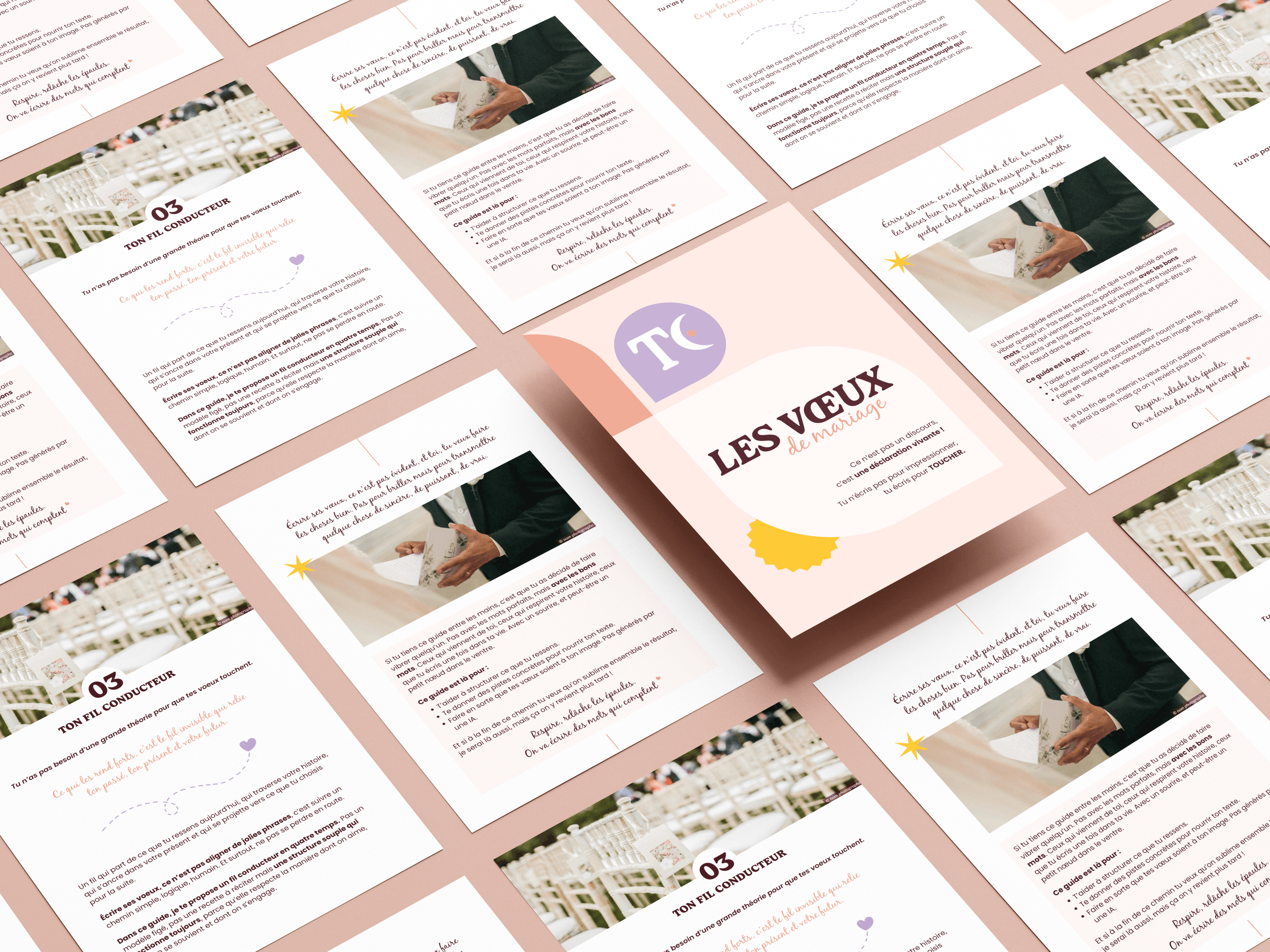 Guide pour écrire vos vœux de mariage par Thais cérémonie laique