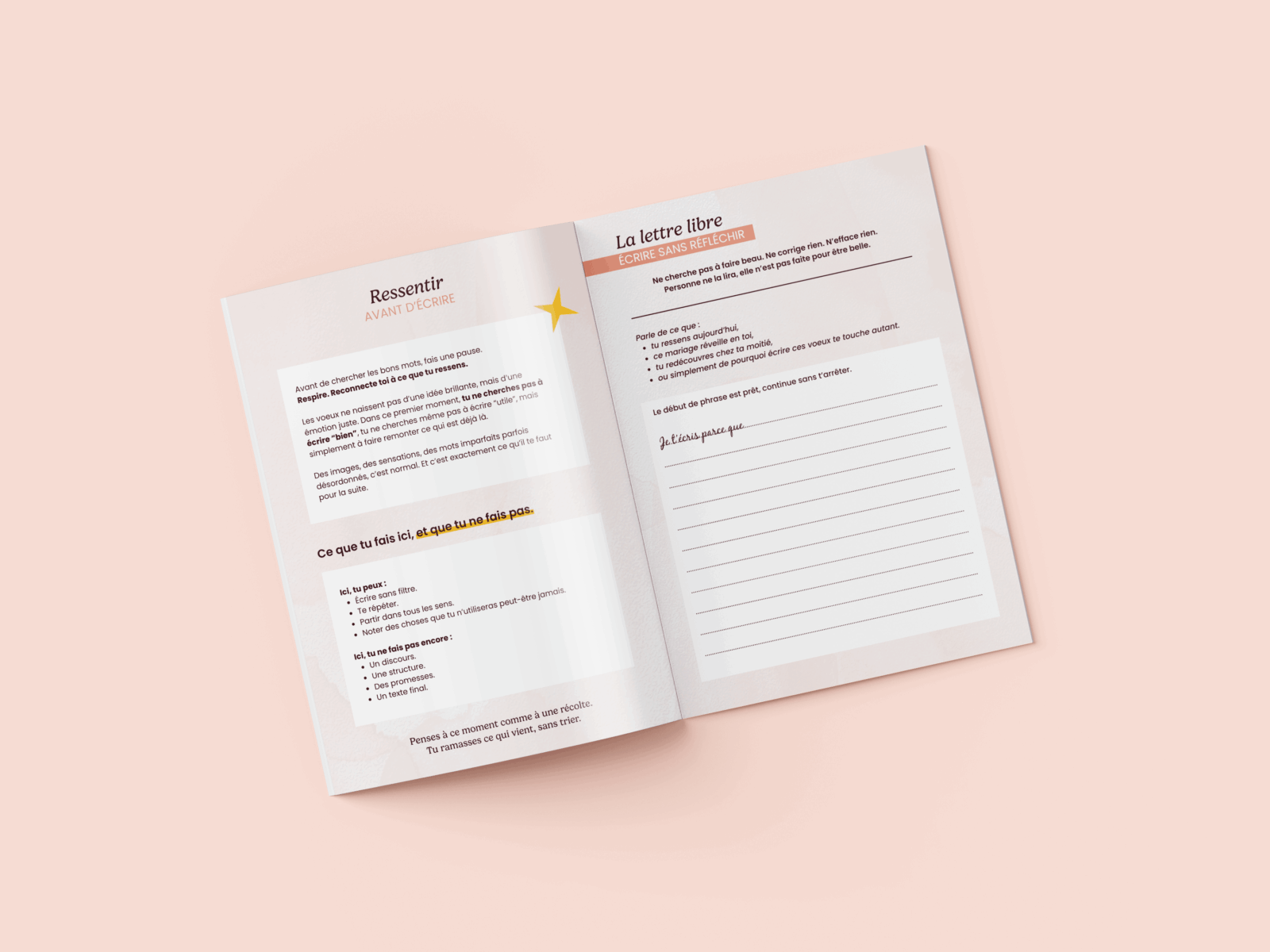 Guide pour écrire vos vœux de mariage par Thais cérémonie laique